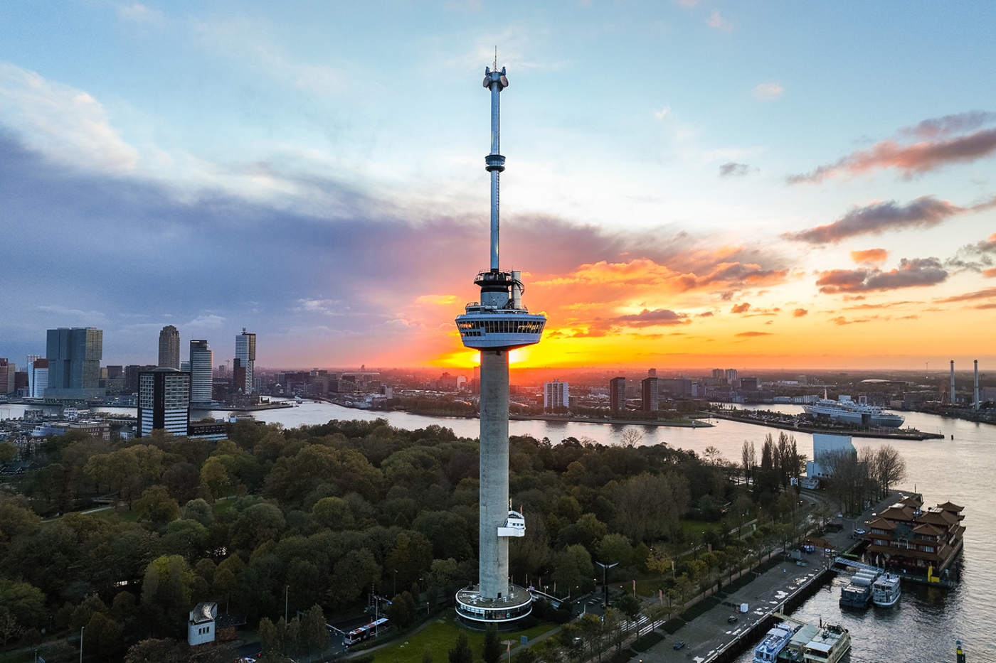 Euromast avond Candlelight diner cadeau