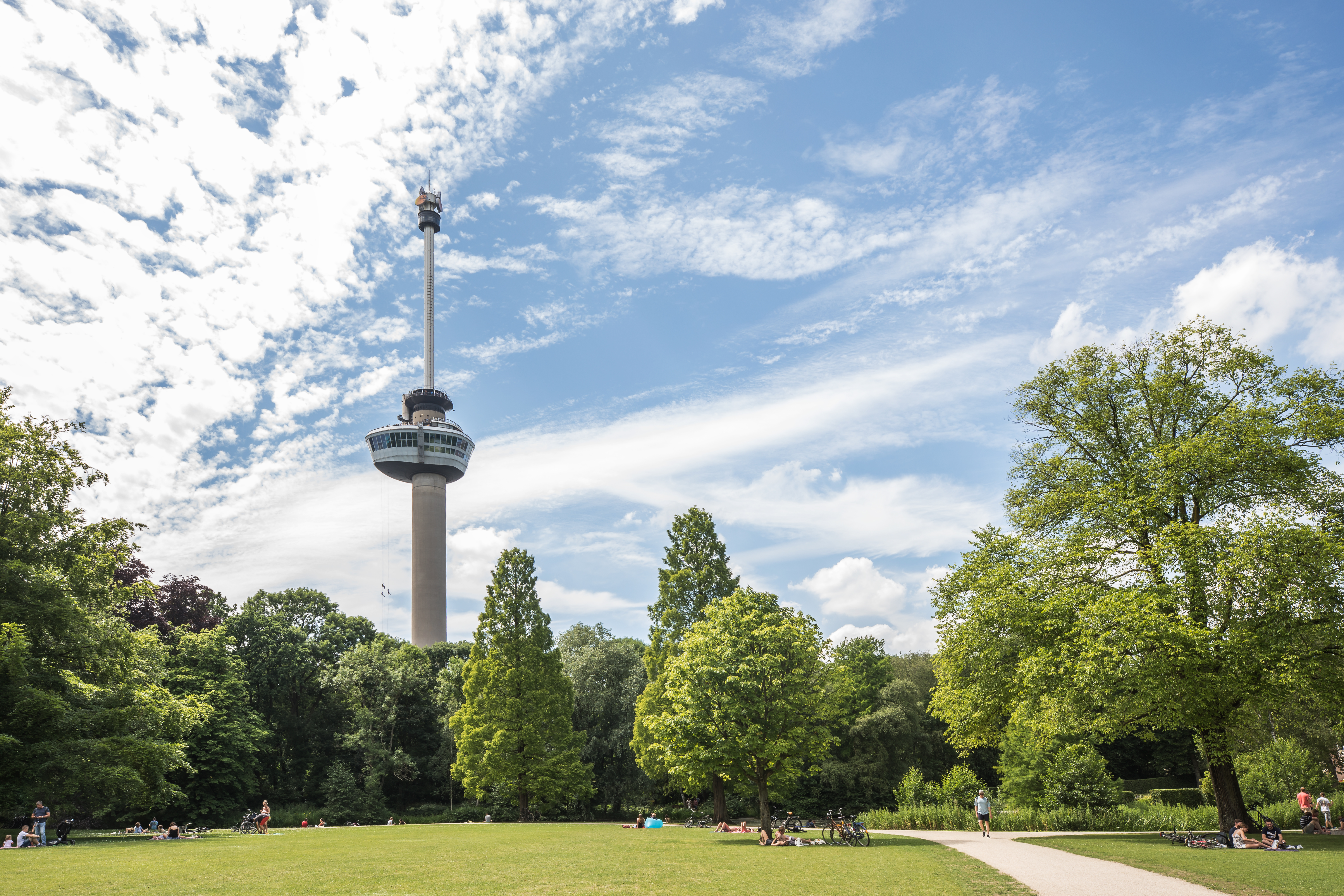 Brunchen op 100 meter hoogte euromast cadeau