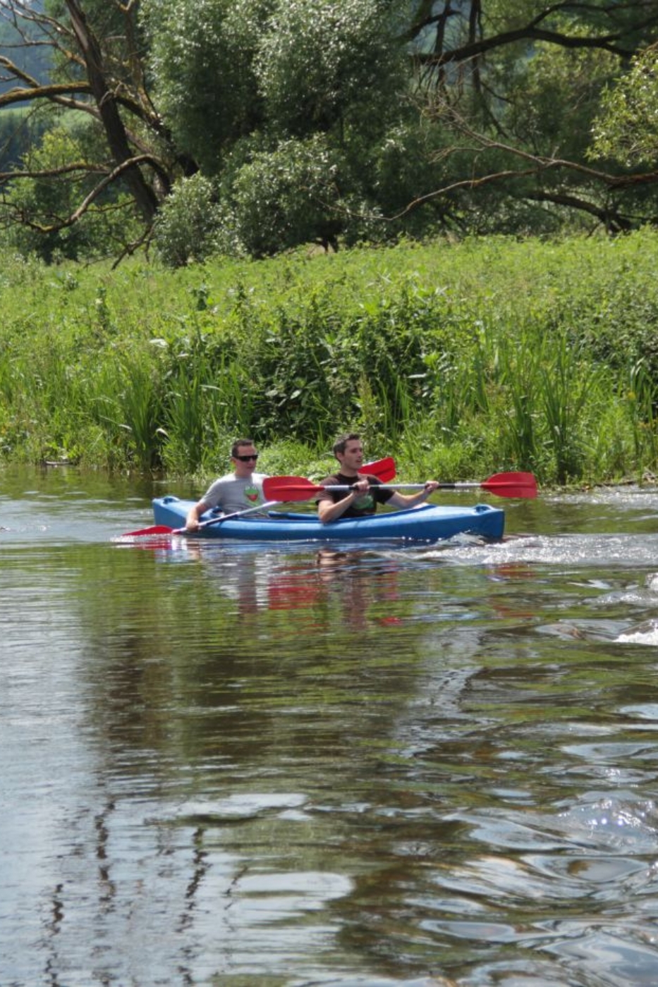 Kajakken in de Ardennen