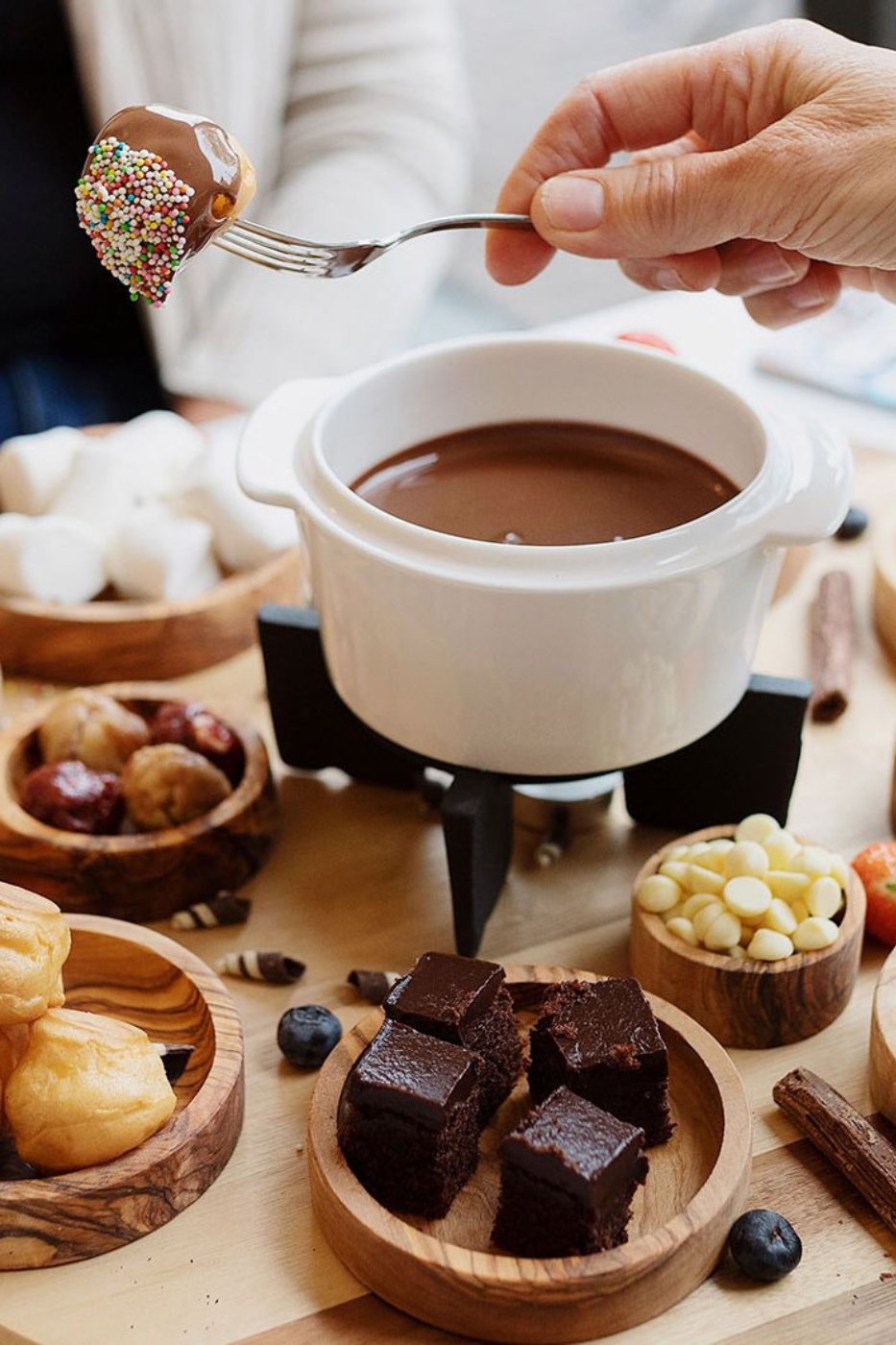 Chocoladefondue