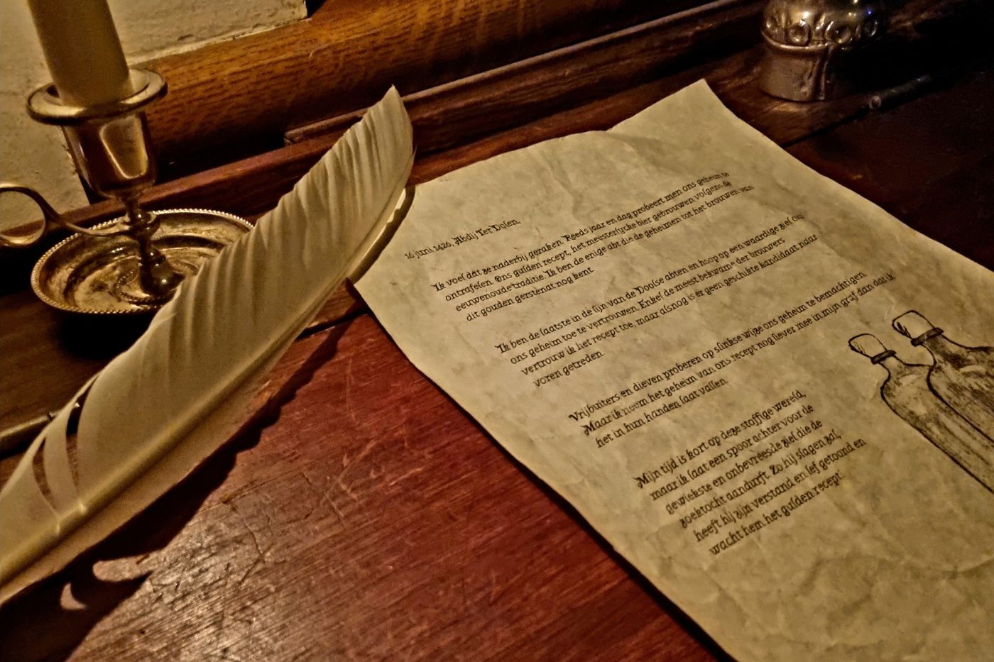 Escaperoom in een kasteel