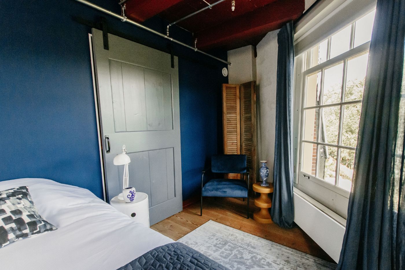 Overnachten in een Delfts blauwe suite in een molen