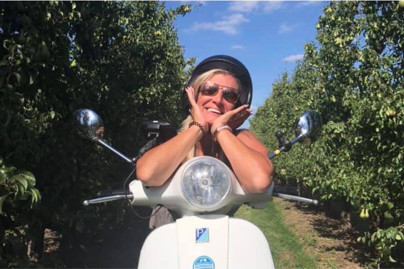 Vespa rijden en diner