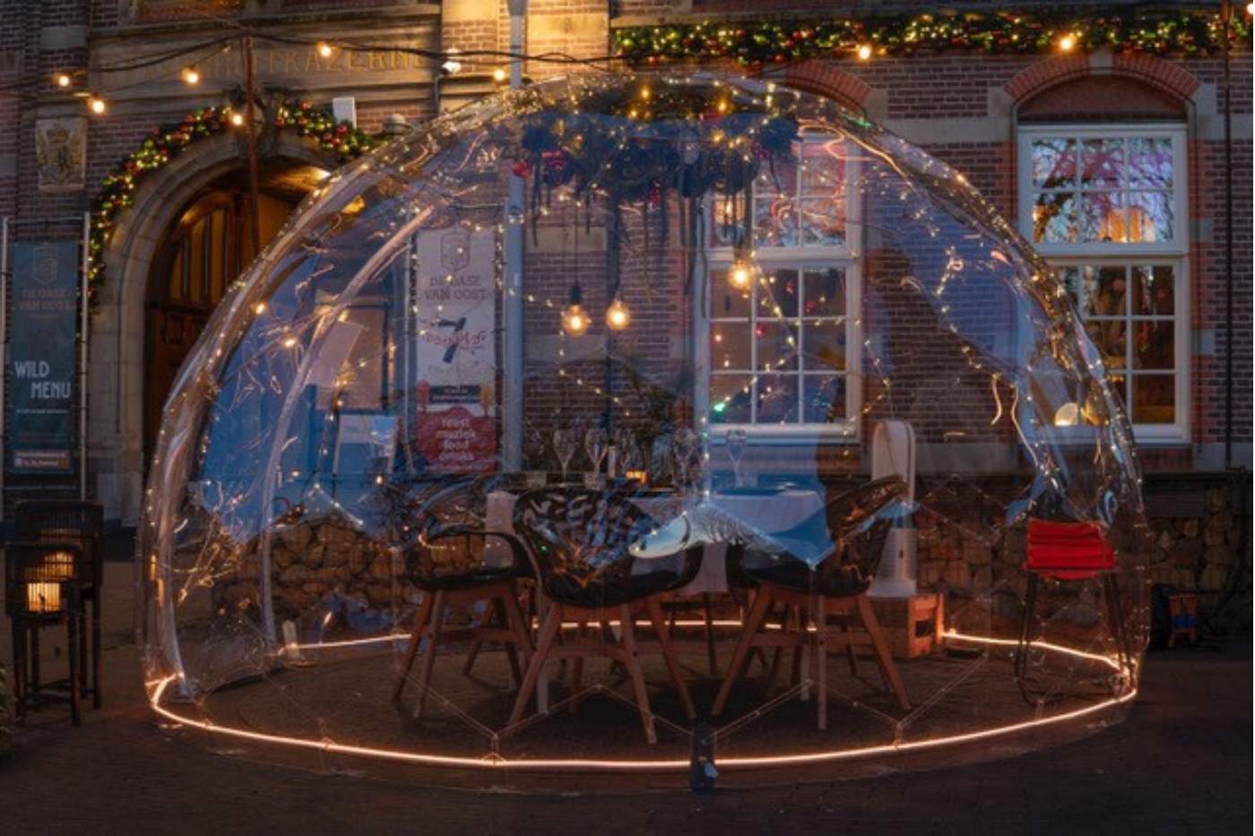 diner in een dome moederdagcadeau