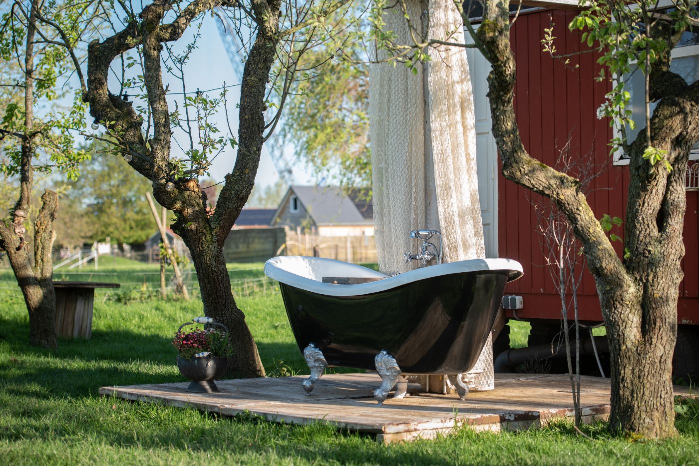 Tiny house wijnvat
