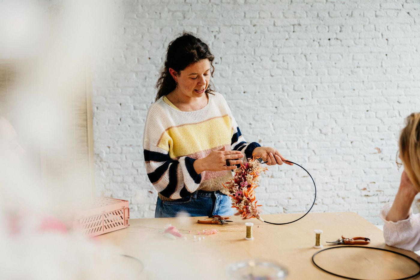 Flowerhoop workshop