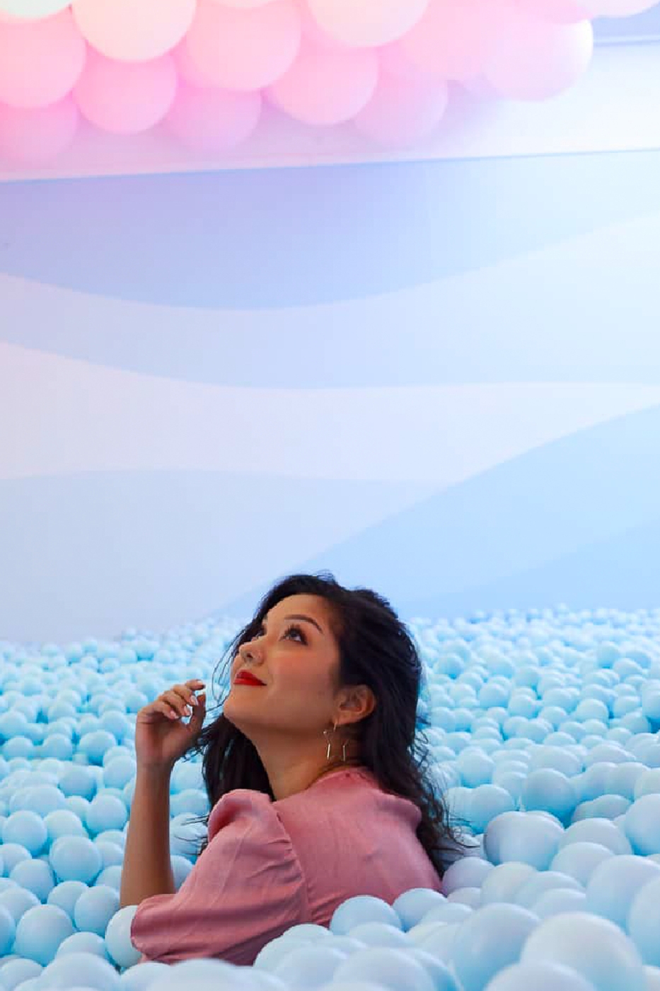 Shine in het Insta museum