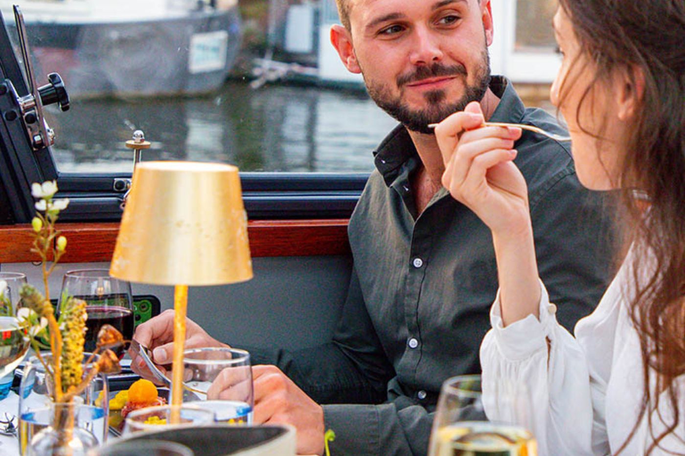 Rondvaart met diner door Amsterdam