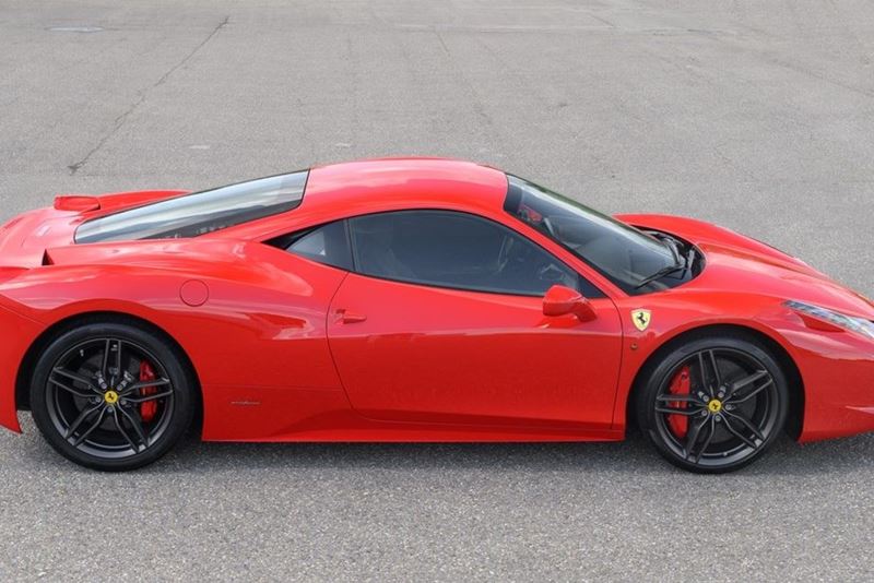 Rijden in 2 Ferrari's