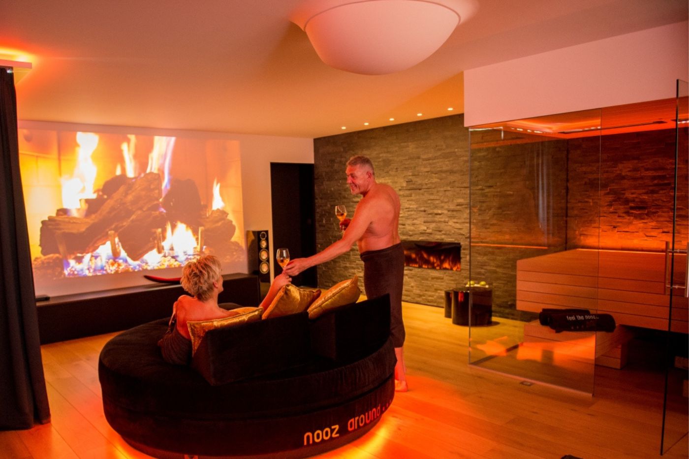 Overnachten in een Skysuite