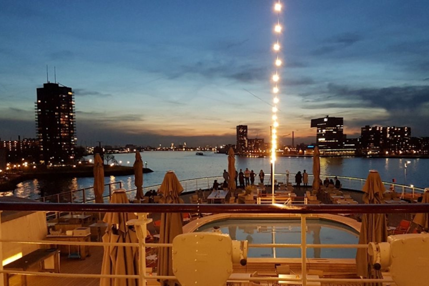 ss Rotterdam overnachting