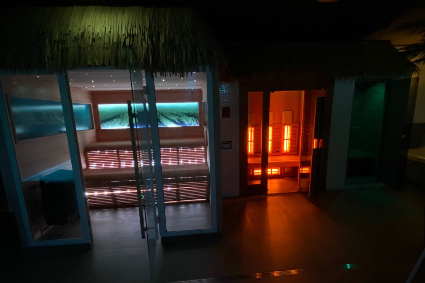 Relaxen in een privé sauna