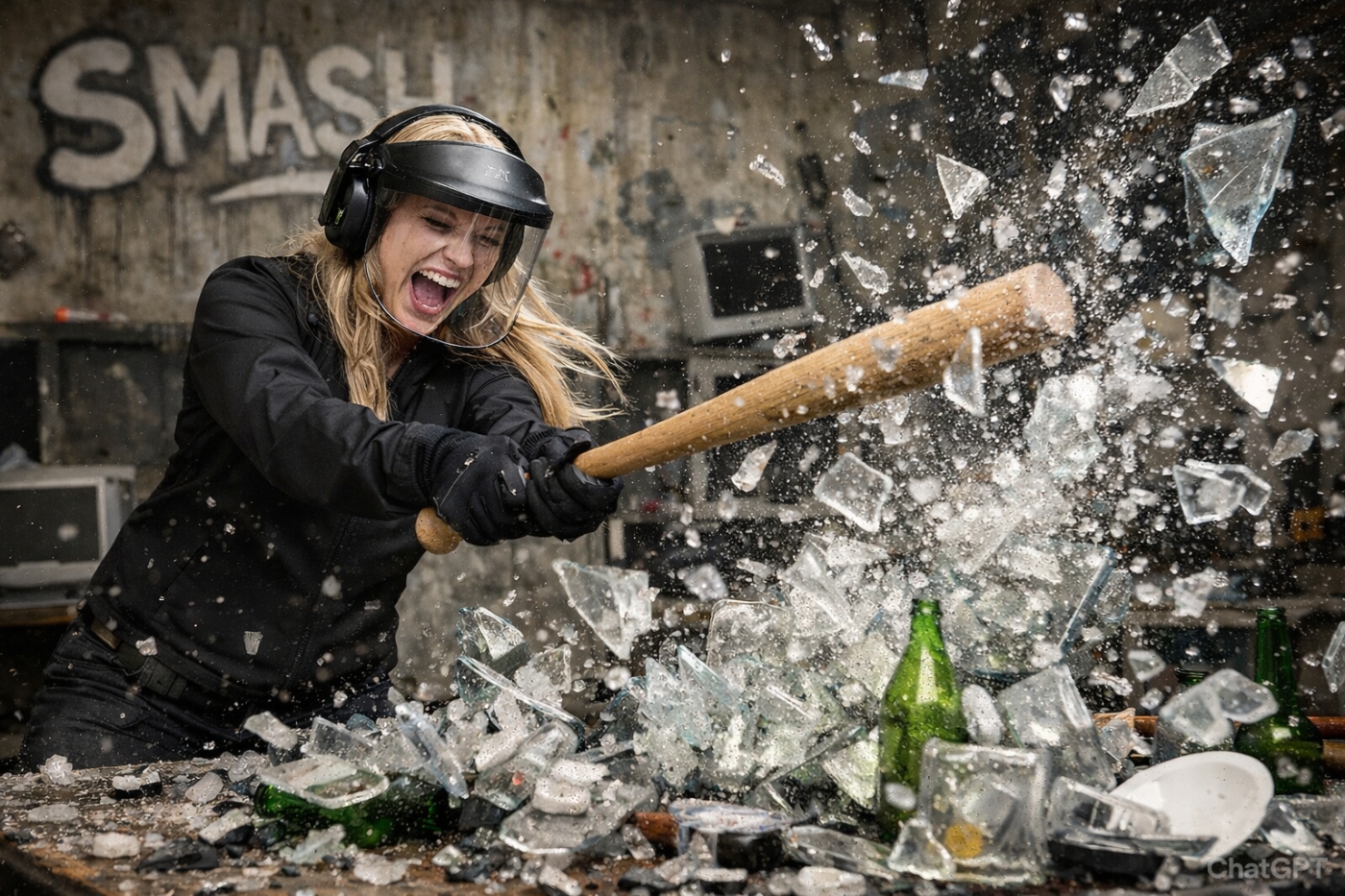 rage room cadeau