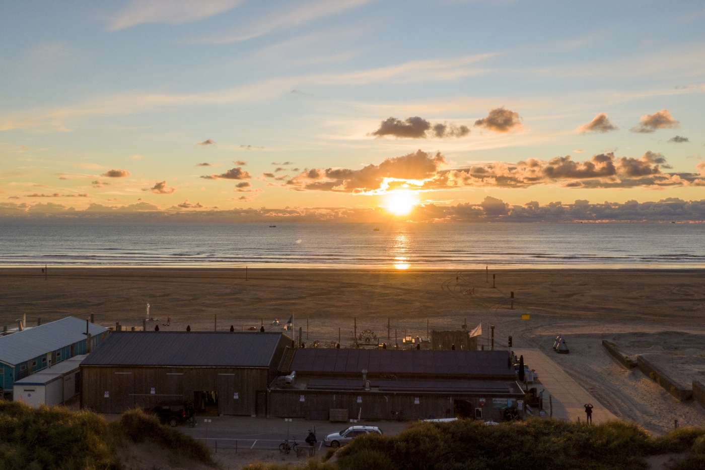 Blokarten - zeilen over het strand