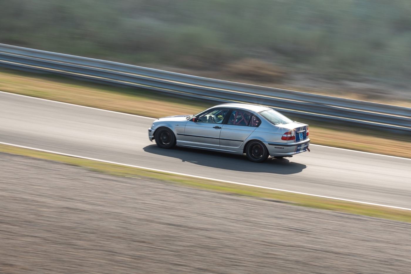 Race mee op het circuit