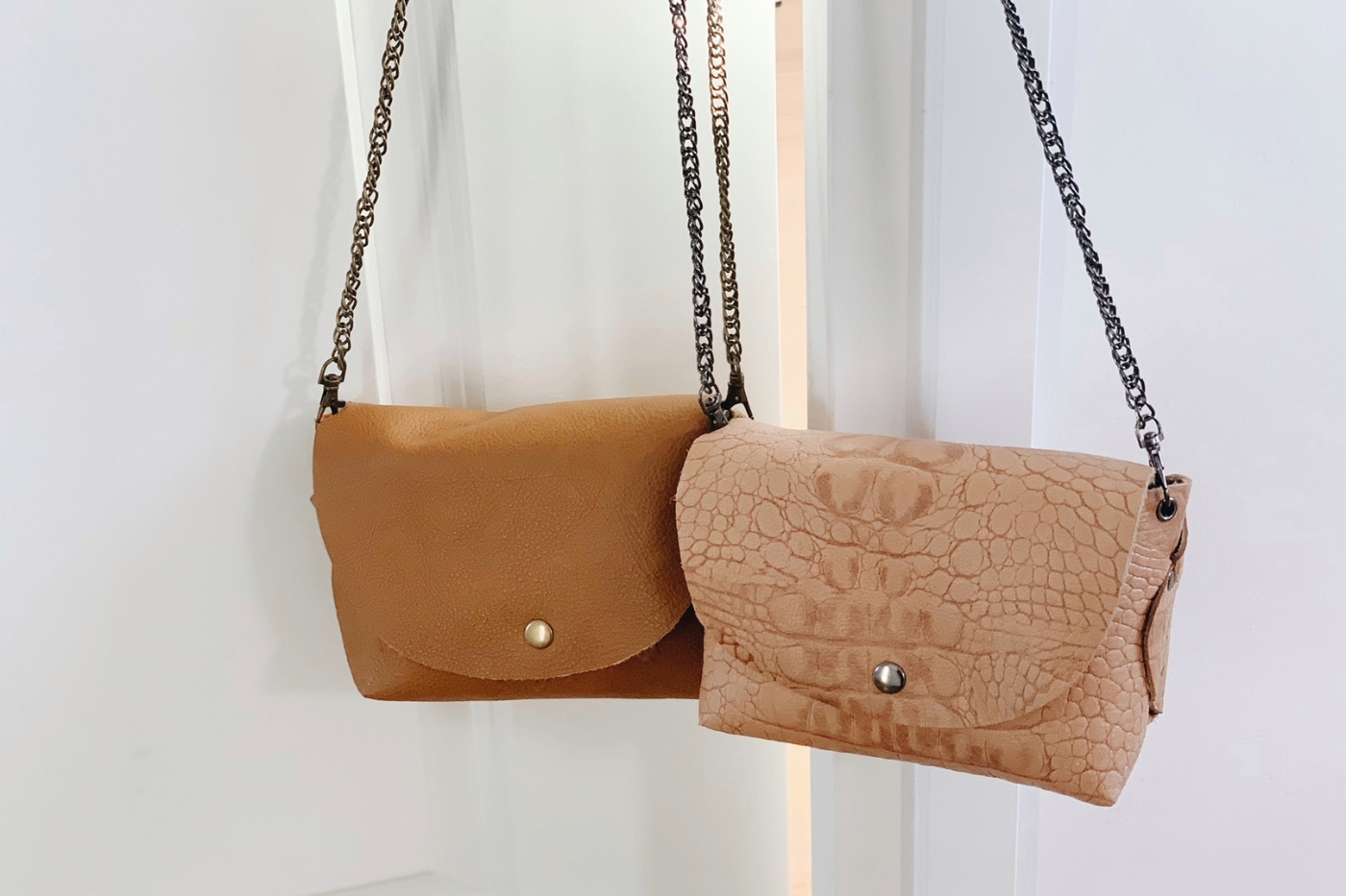 tassen workshop leren clutch maken cadeau