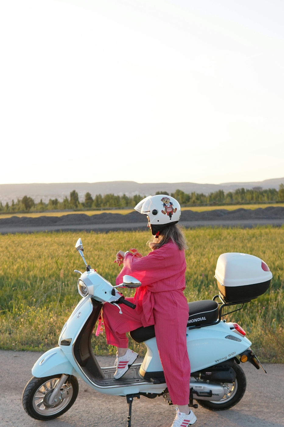 Vespa rijden en diner