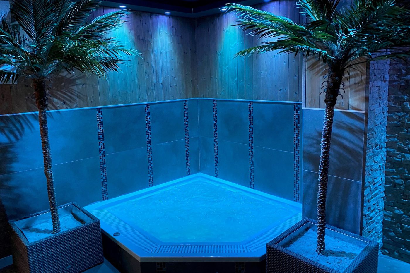 Relaxen in een privé sauna