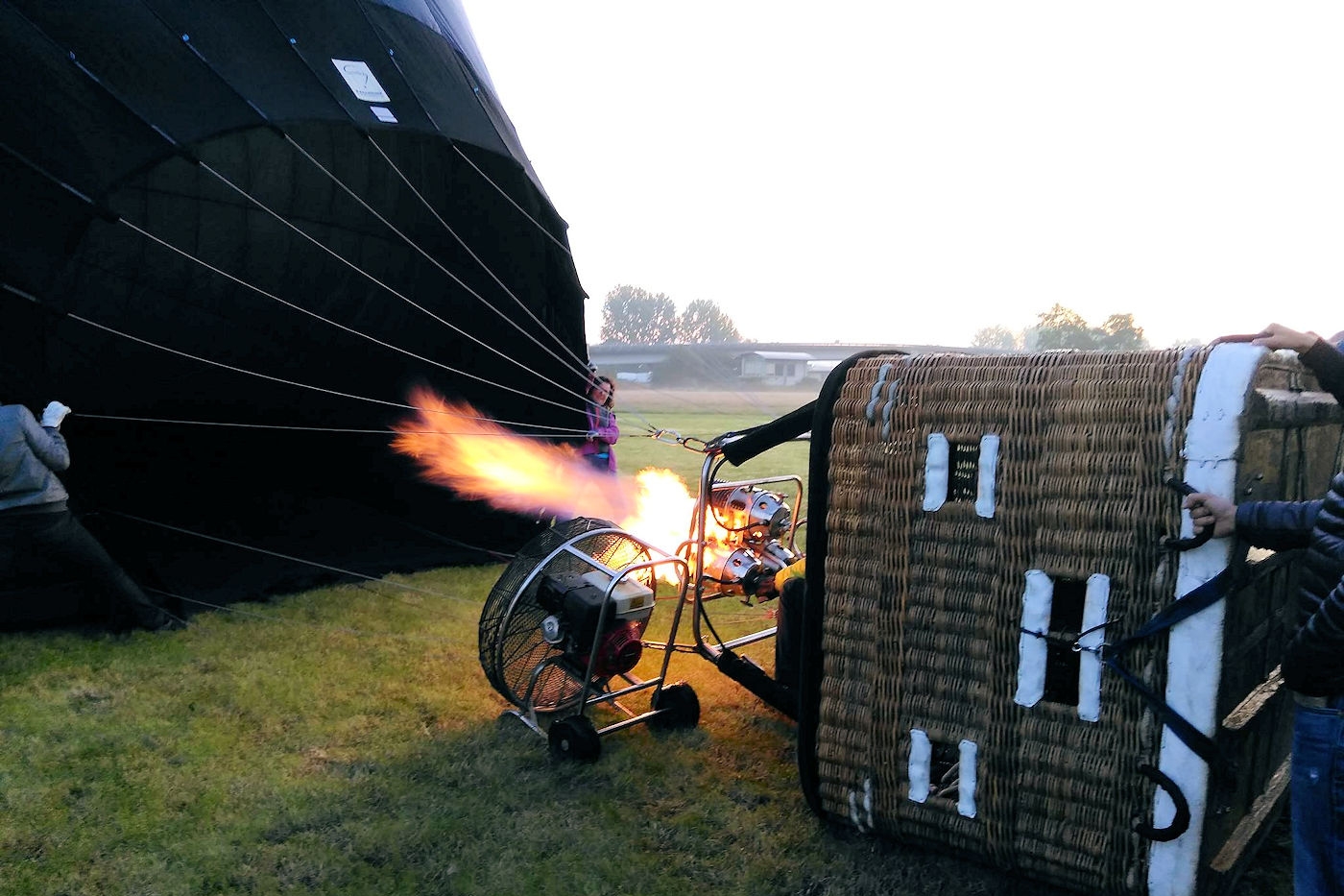 Als een VIP door de lucht zweven