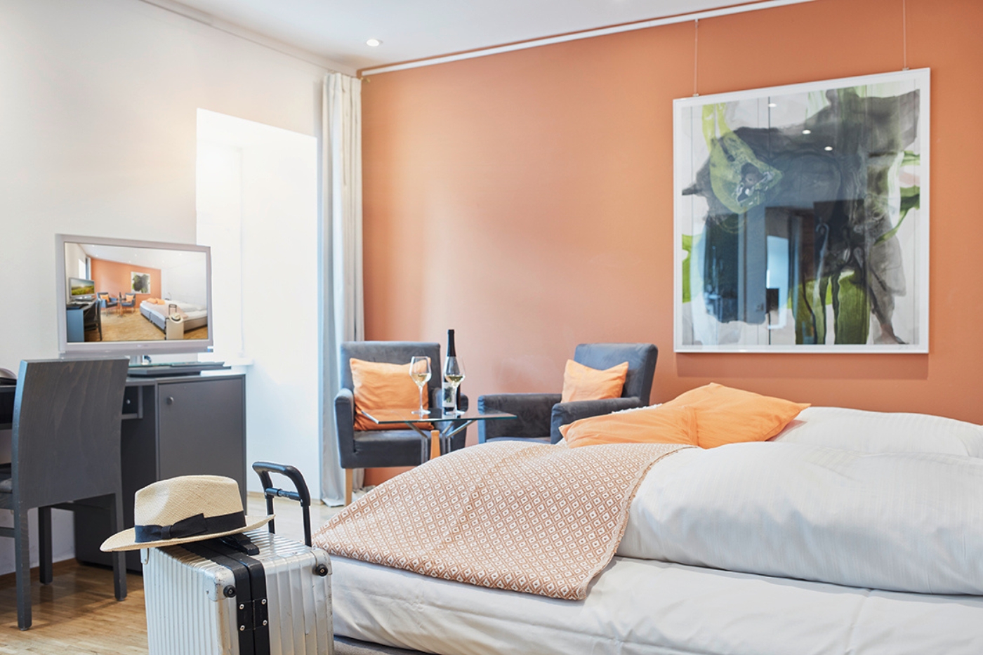 hotelkamer twee overnachtingen wijnhotel Duitsland cadeau