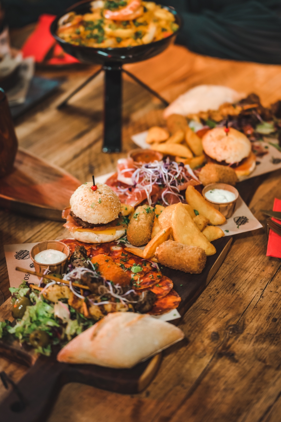 Tapas diner