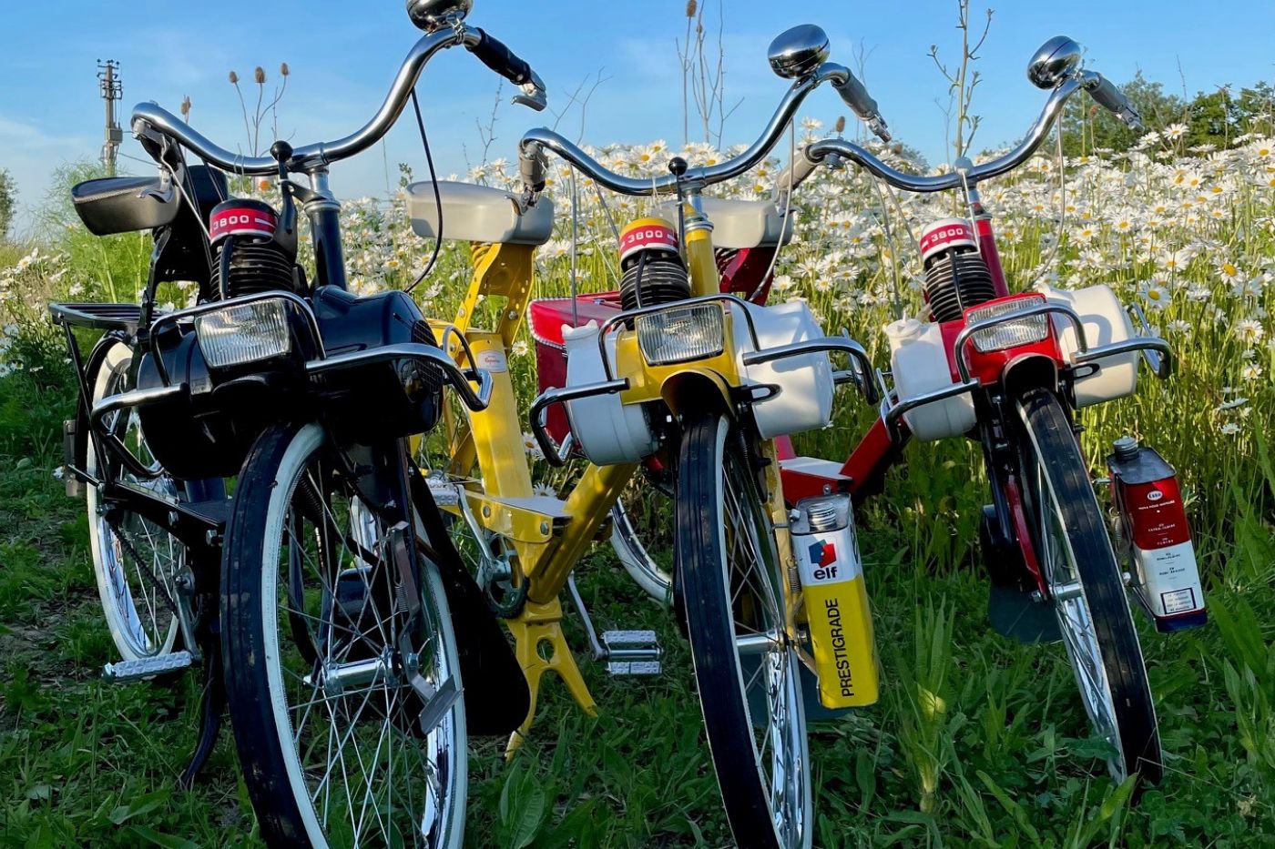 Toeren op een Solex cadeau
