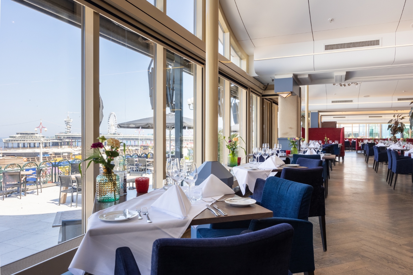 High tea in het Kurhaus