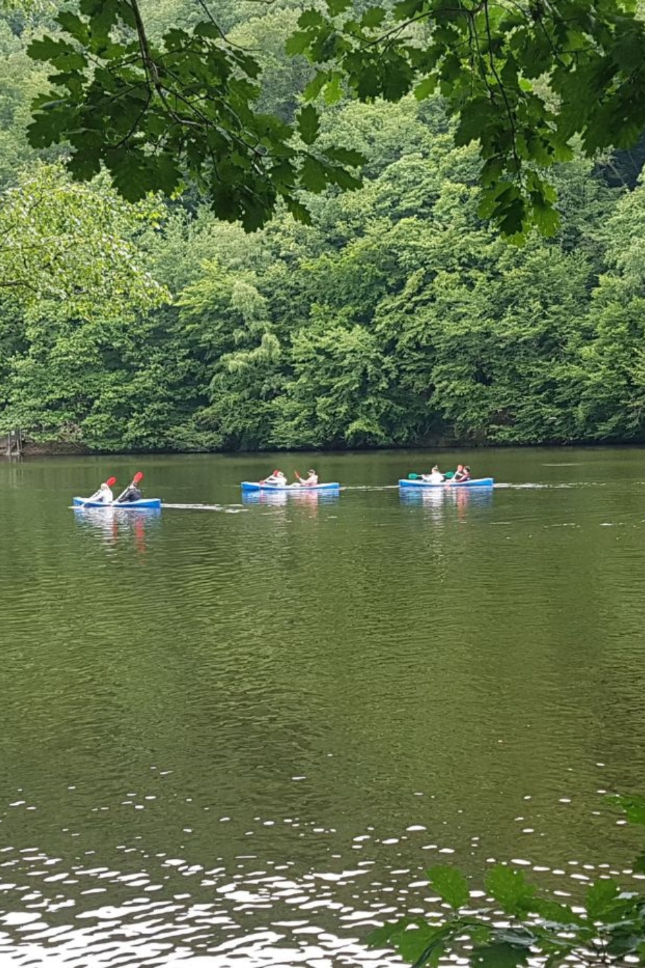Kajakken in de Ardennen