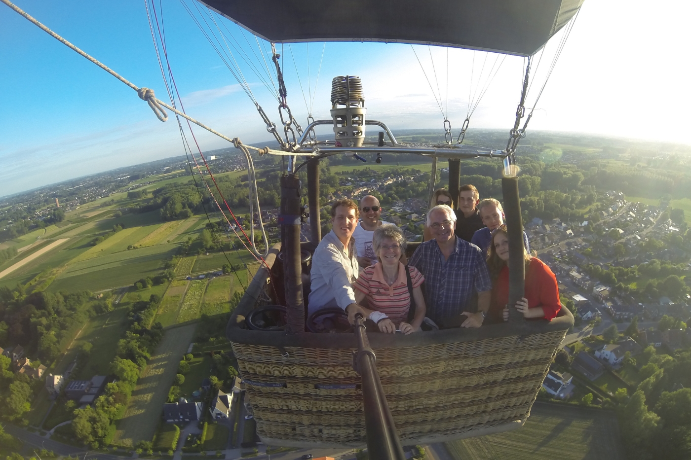 Ballonvaart zonsopkomst