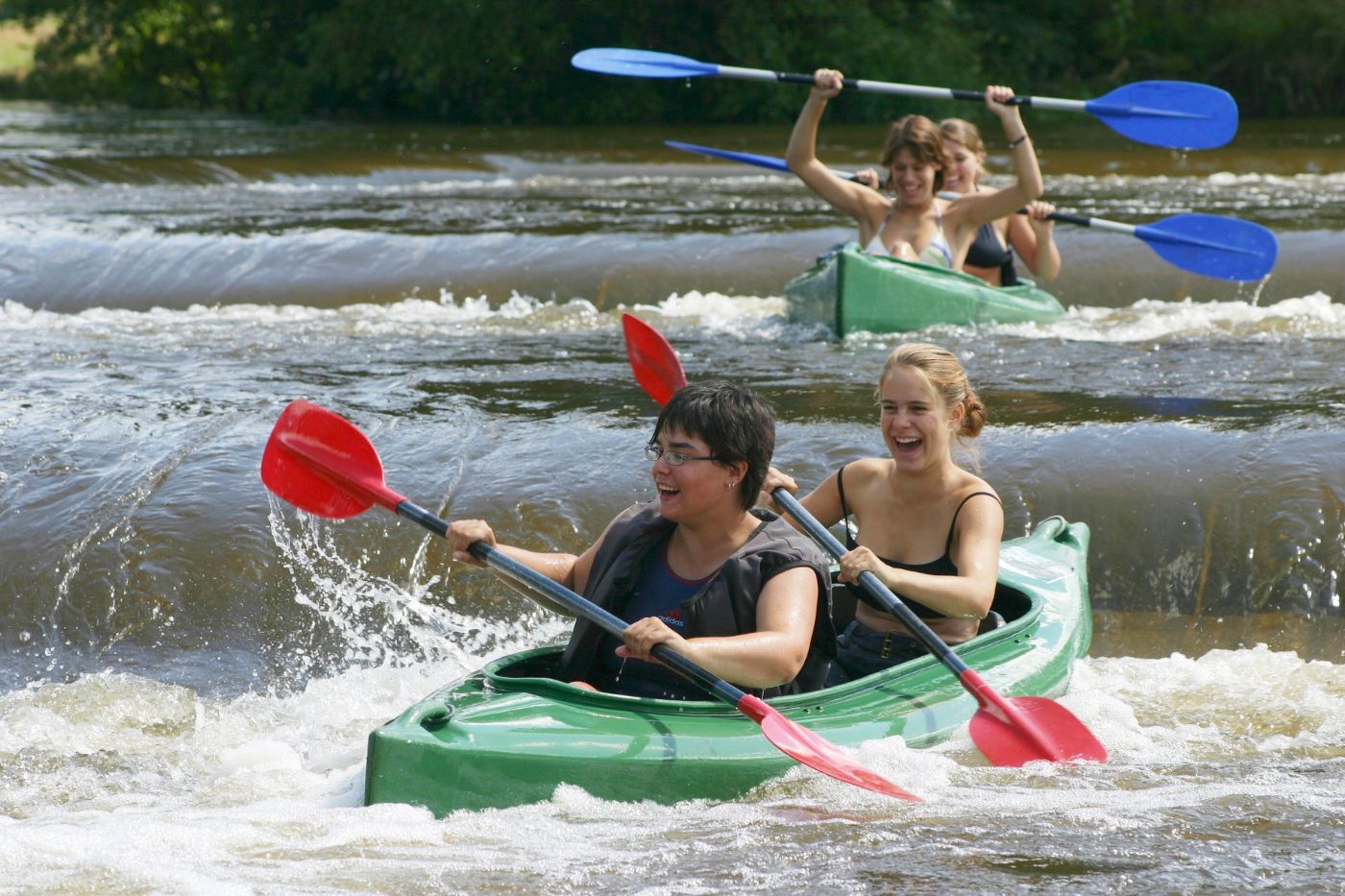 Kajakken in de Ardennen