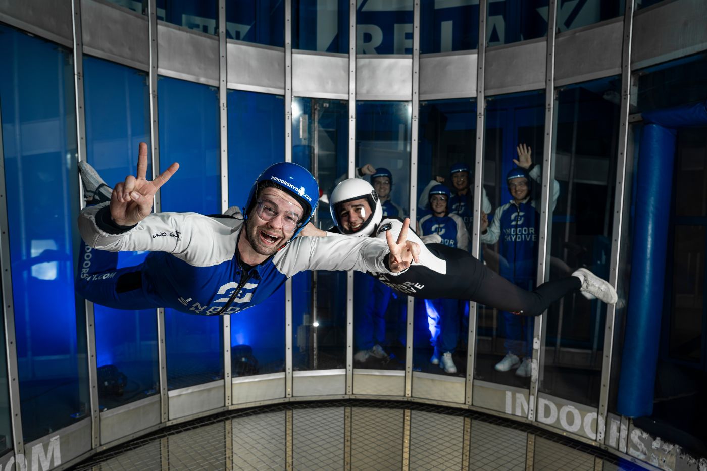 Indoor skydiven