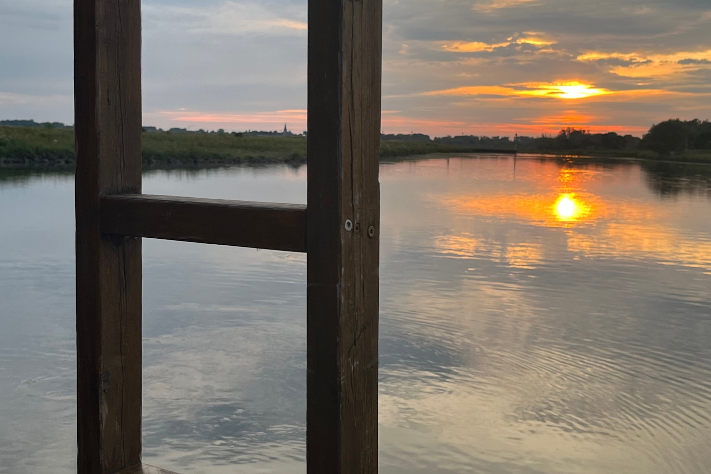 Varen en slapen op een vlot