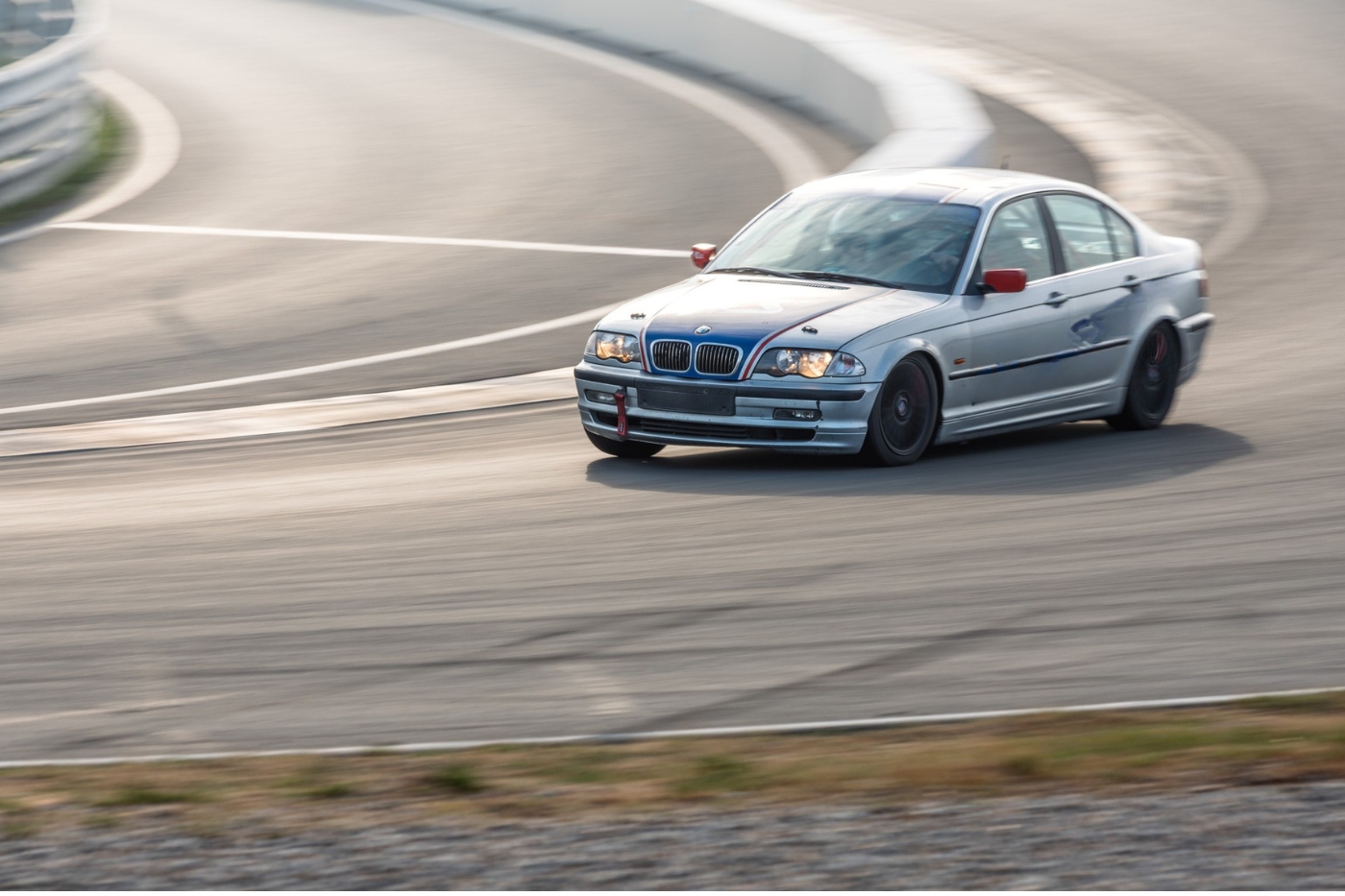 Race mee op het circuit