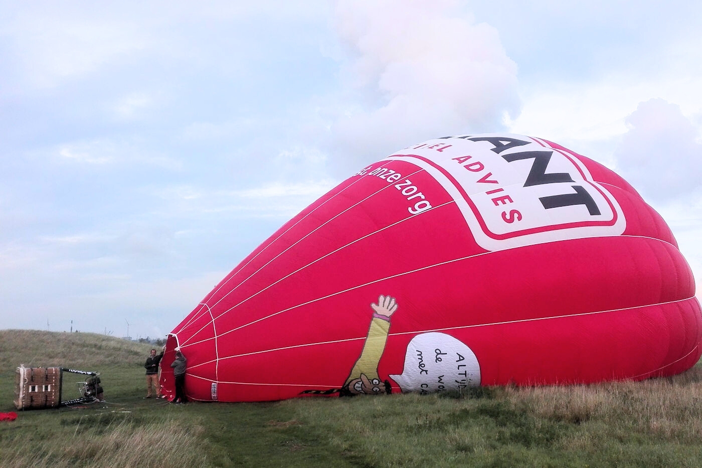 Als een VIP door de lucht zweven