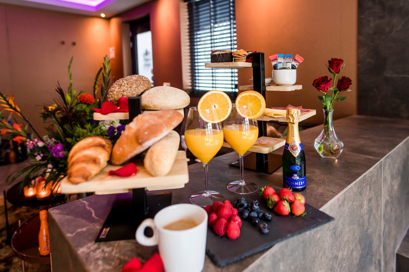 Overnachting in een wellness suite