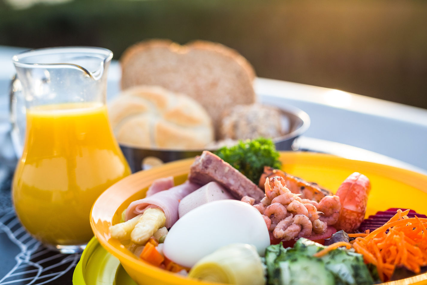 Picknick en varen cadeau
