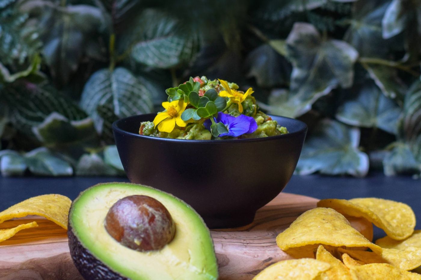 Geniet van een avocado lunch