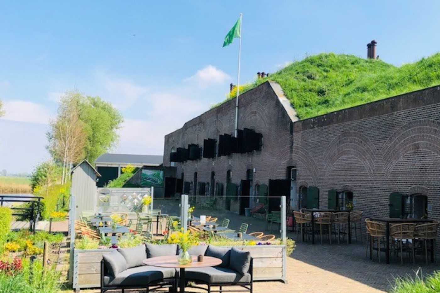 Bed & Breakfast in een Fort!
