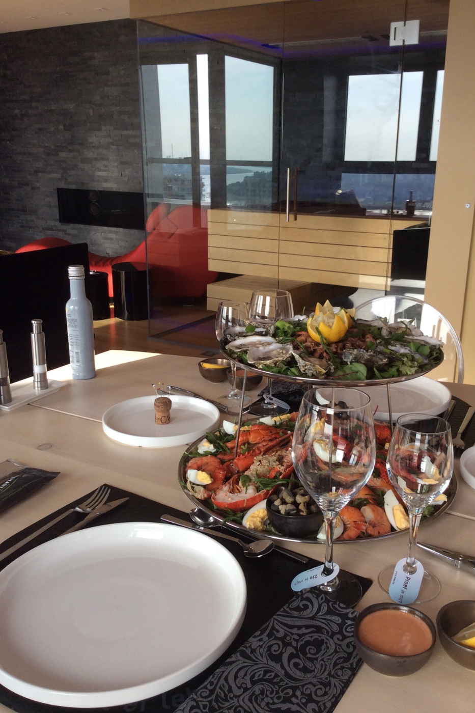 Overnachten in een Skysuite