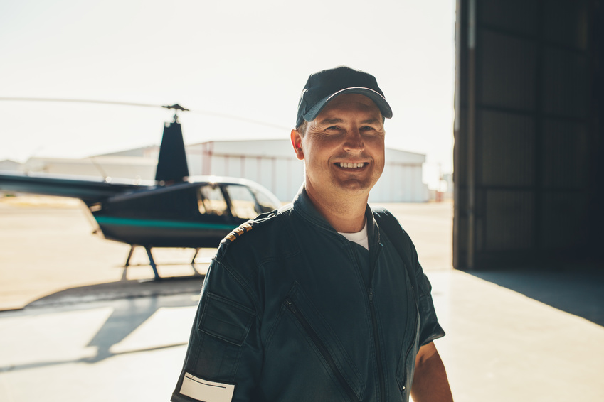 Helikopter vliegen