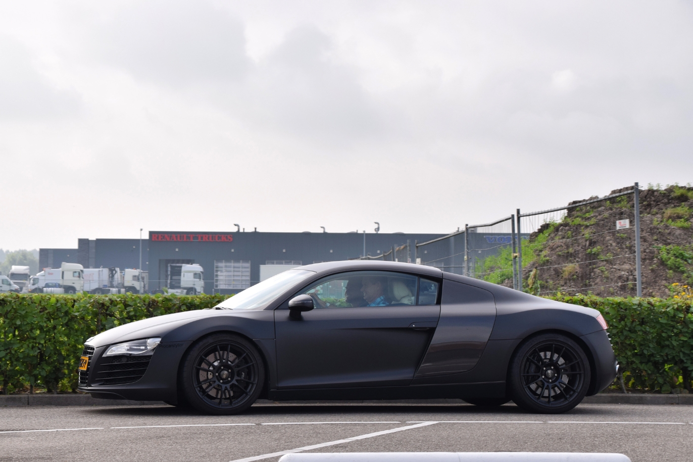 Extra lang Audi R8 rijden