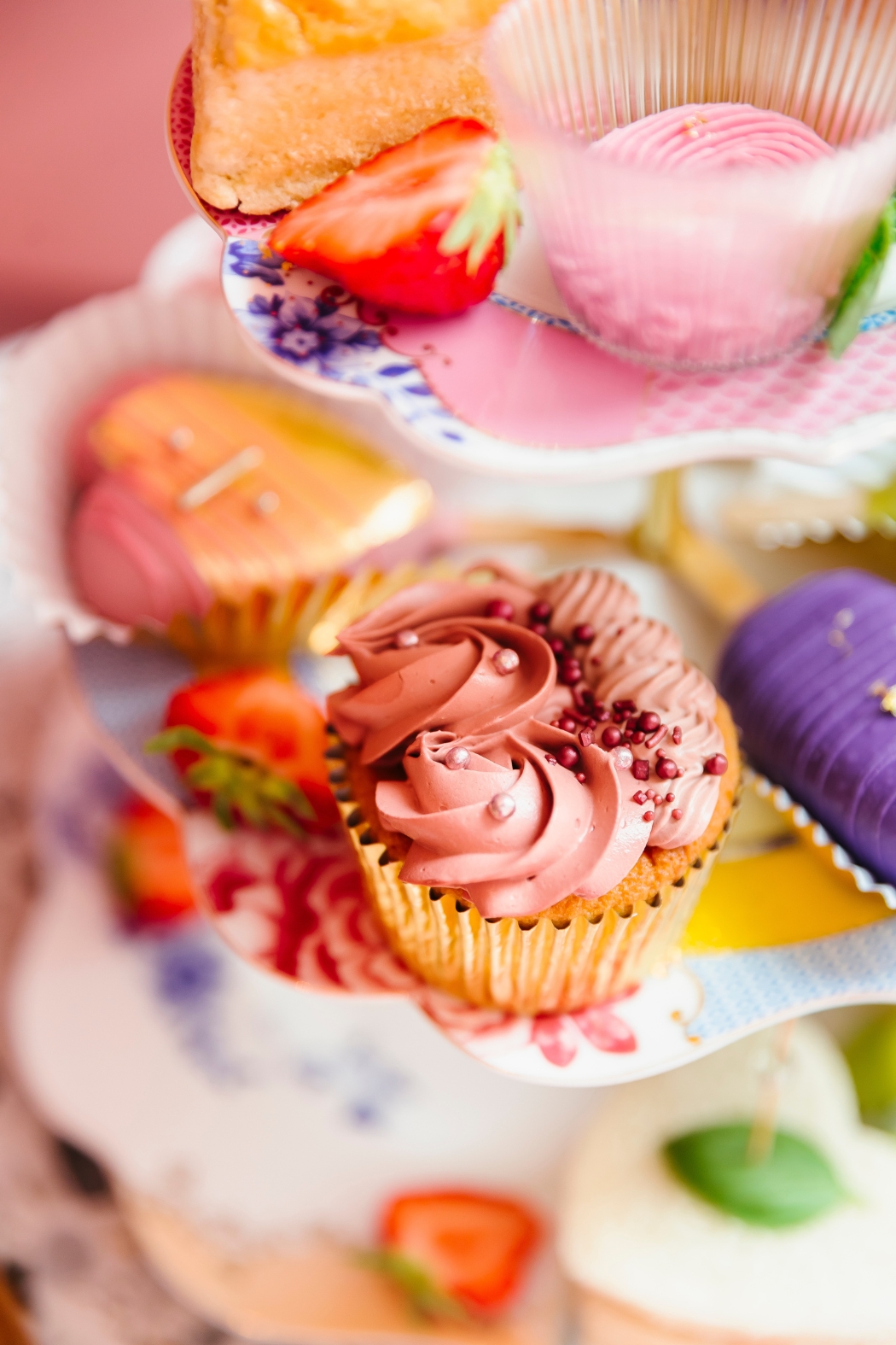 Geniet van een Pink High Tea