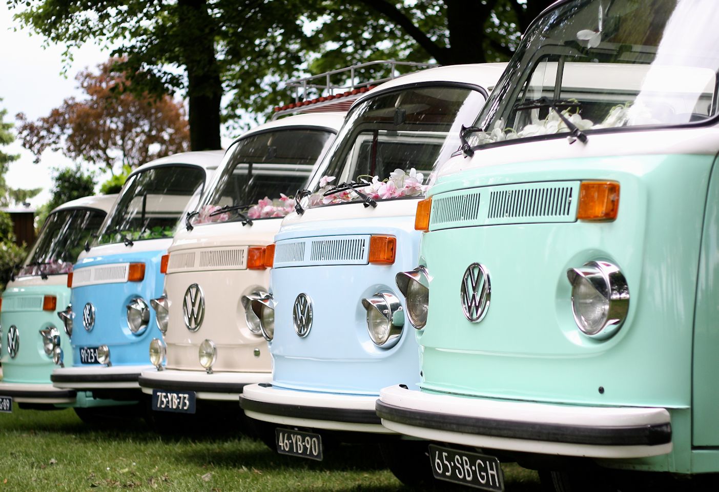 Lekker toeren in een VW busje