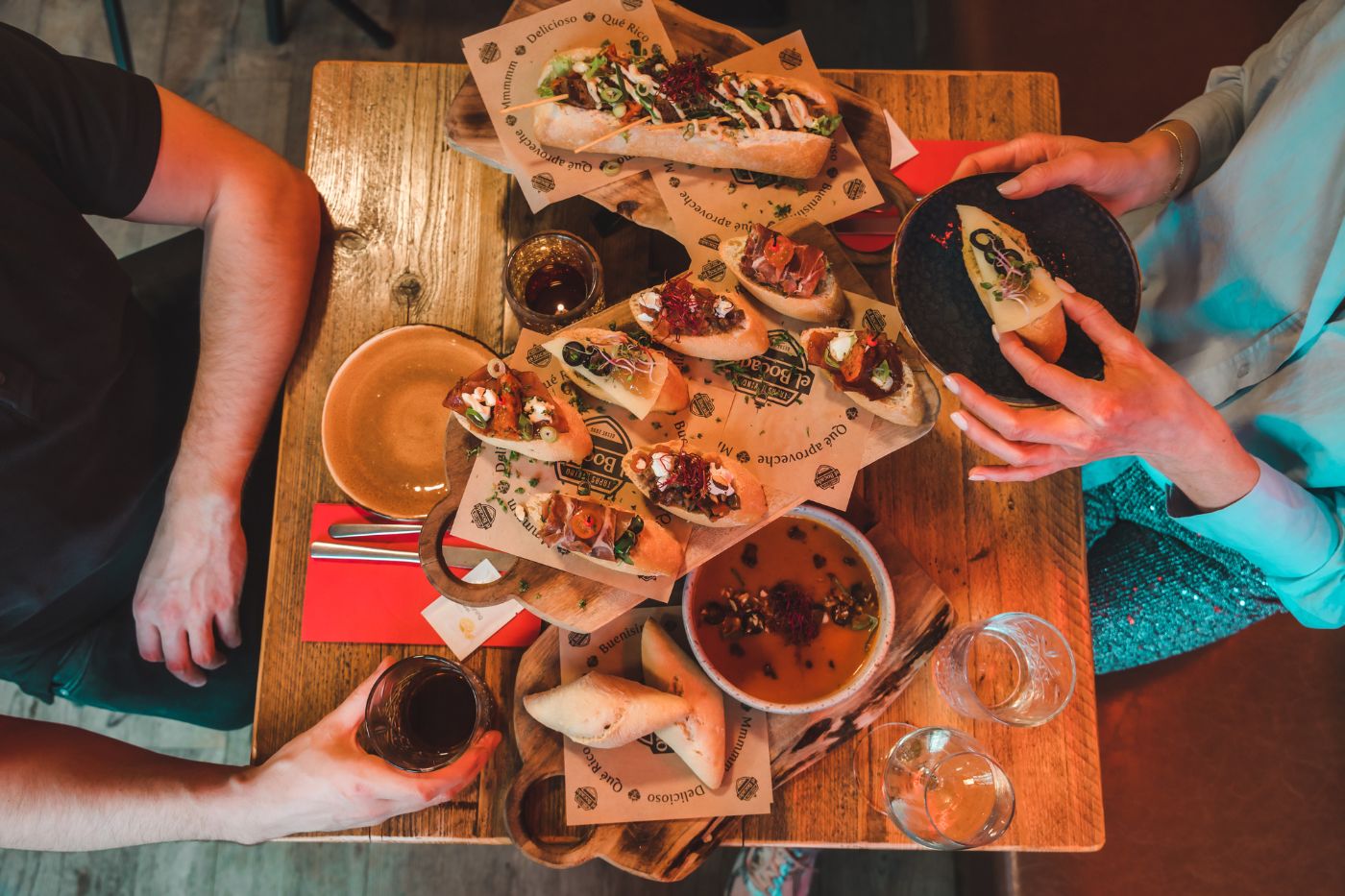 Tapas diner