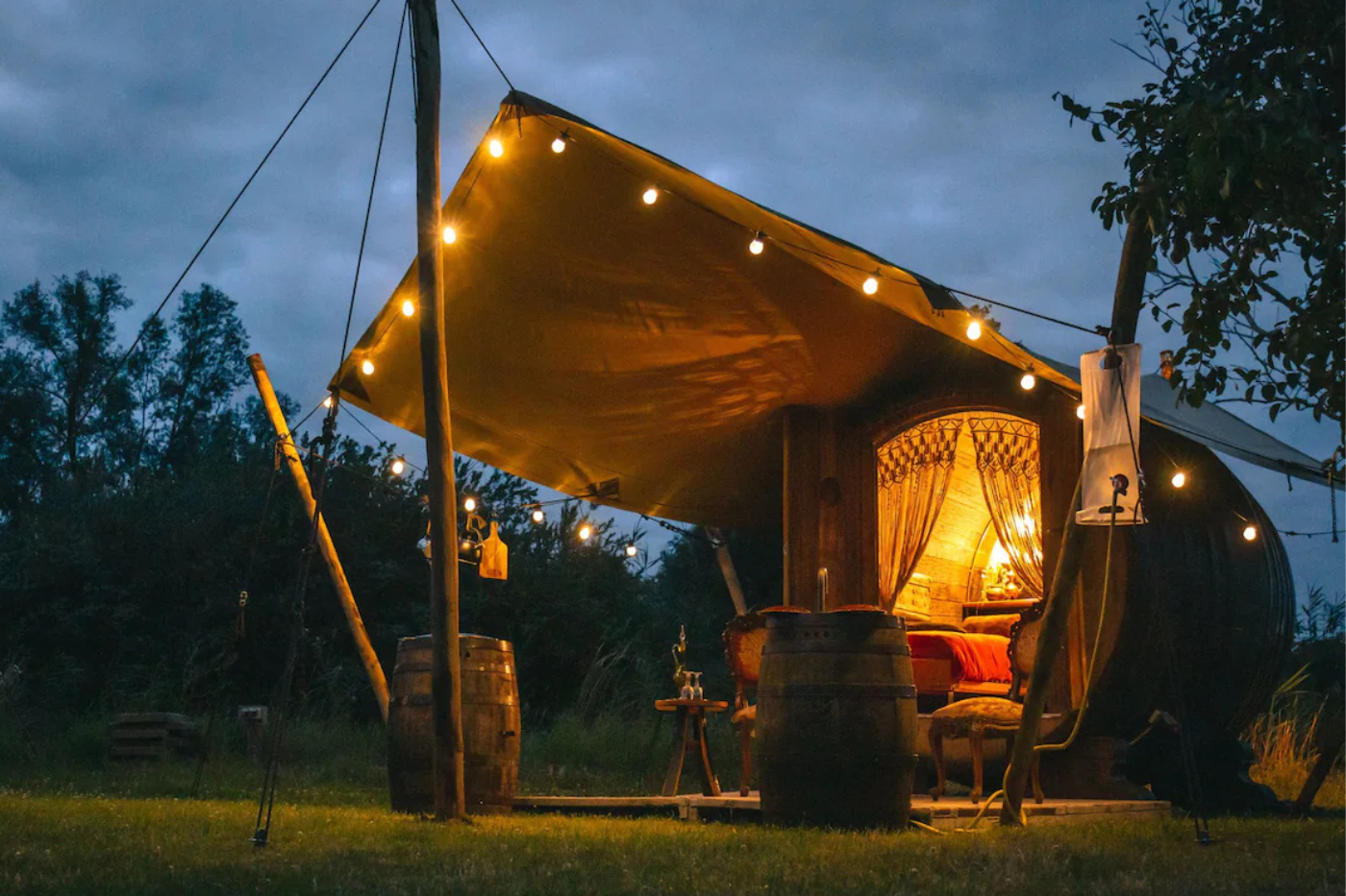 Tiny house wijnvat