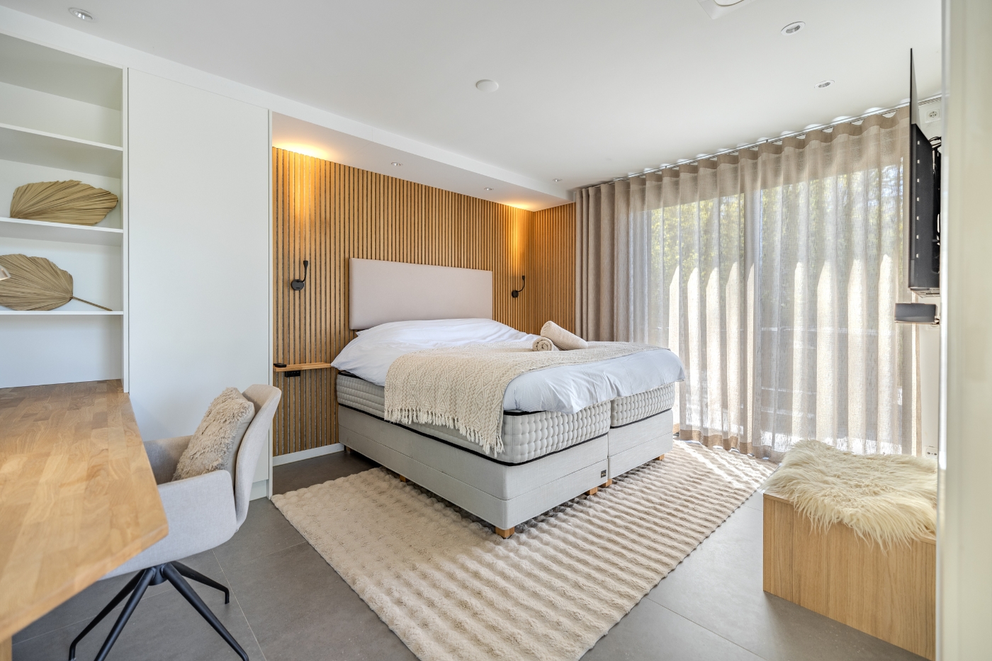 b&b wellness met bioscoop slaapkamer cadeau