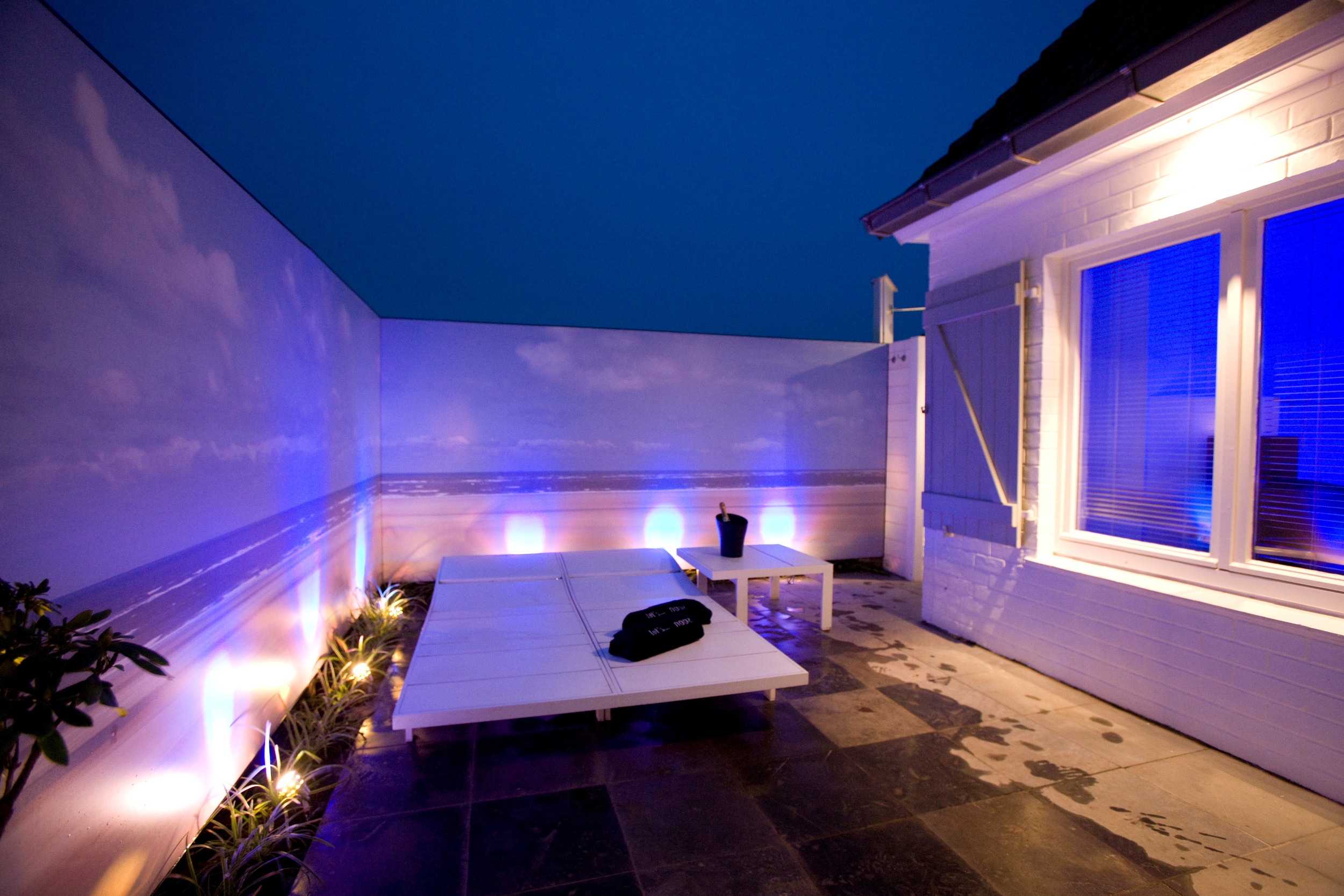 Luxe overnachting aan de kust