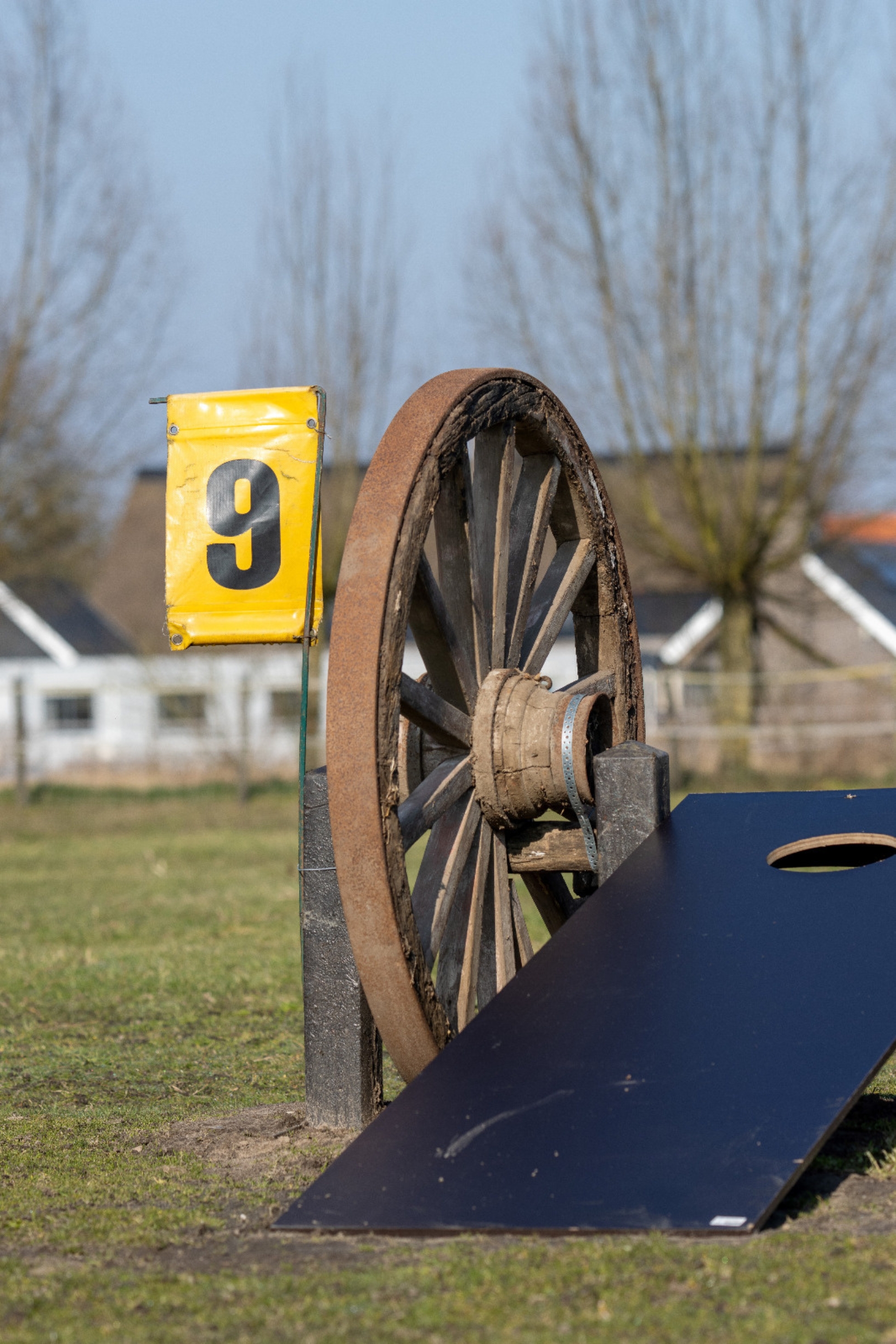 Fietstocht met alpacagolf
