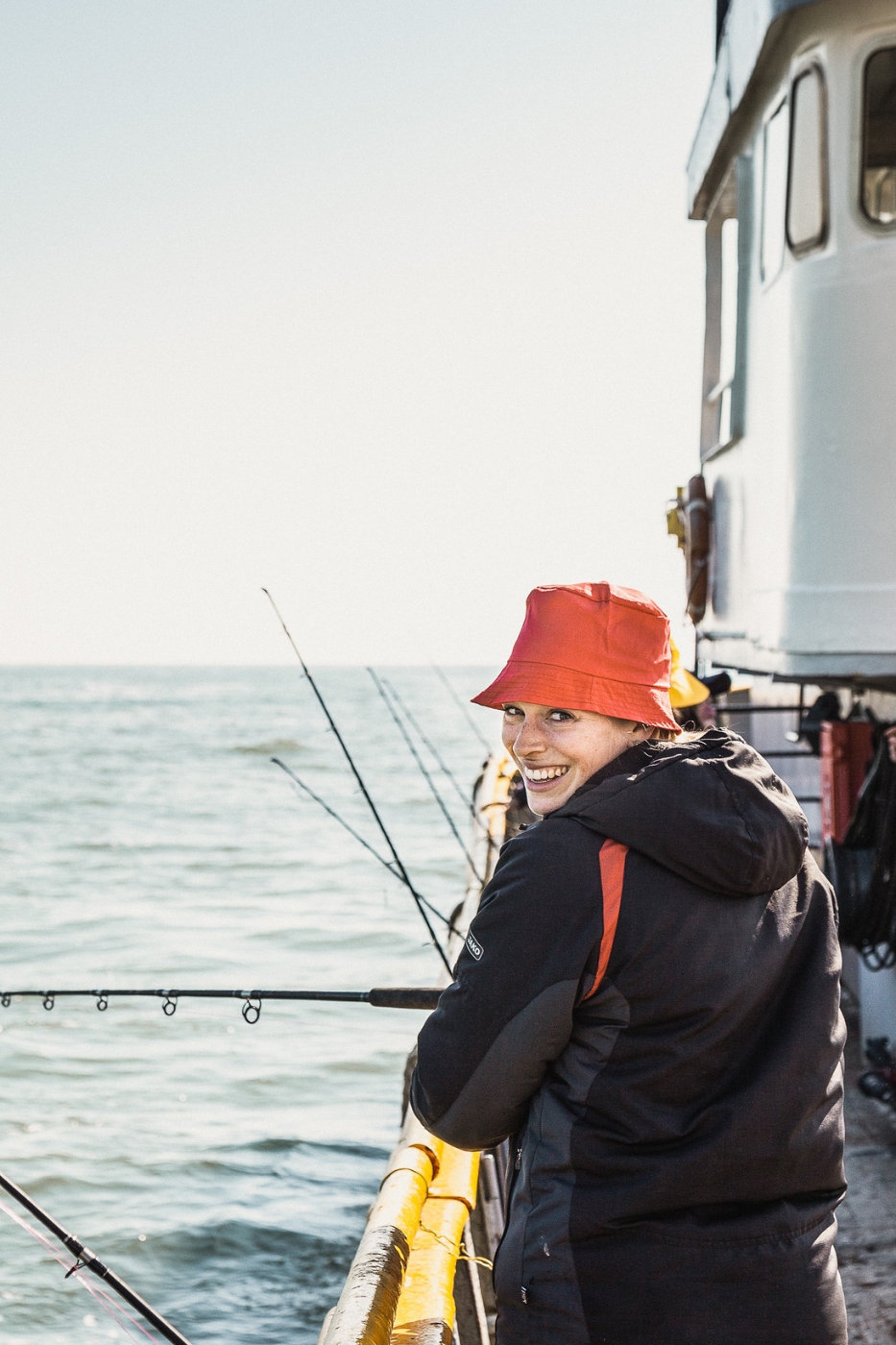 Vissen op de Noordzee!