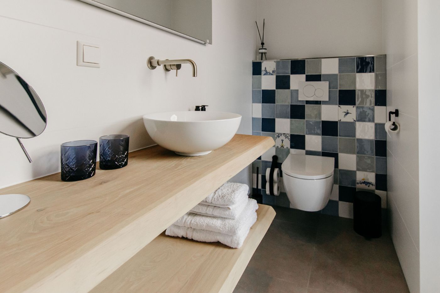 Overnachten in een Delfts blauwe suite in een molen